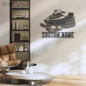 Custom-Snowmobile-Metal-Wall-Art-LED-Light-10