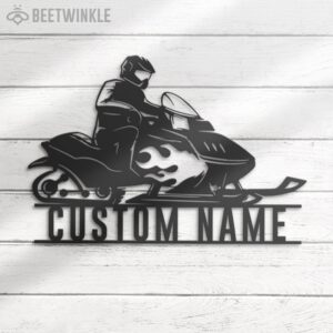 Custom-Snowmobile-Metal-Wall-Art-LED-Light-2-3