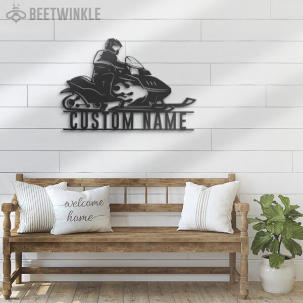 Custom-Snowmobile-Metal-Wall-Art-LED-Light-4-3