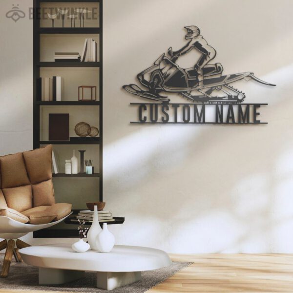 Custom-Snowmobile-Metal-Wall-Art-LED-Light-7-2