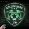 Custom-Soccer-Ball-Metal-Wall-Art-LED-Light-4