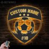 Custom-Soccer-Ball-Metal-Wall-Art-LED-Light-7