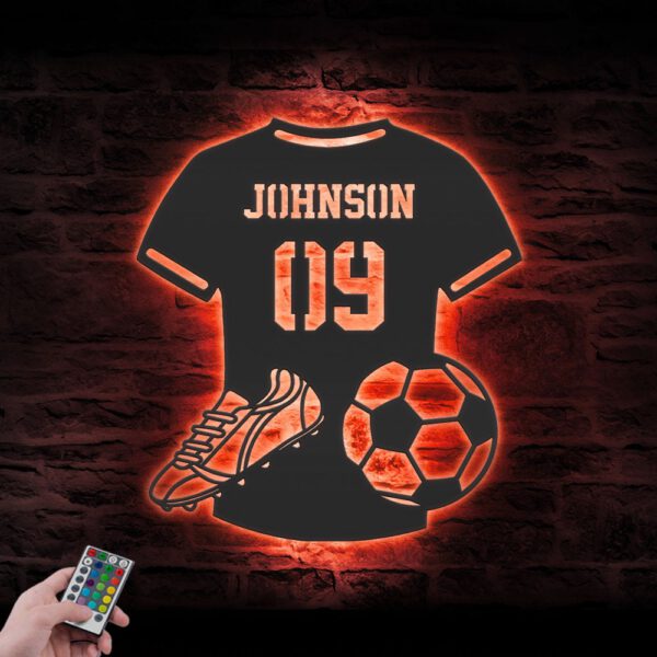 Custom-Soccer-Metal-Wall-Art-LED-Light-4