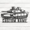 Custom-Soldier-Military-Tank-Metal-Wall-Art-LED-Light