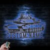 Custom-Soldier-Military-Tank-Metal-Wall-Art-LED-Light-8