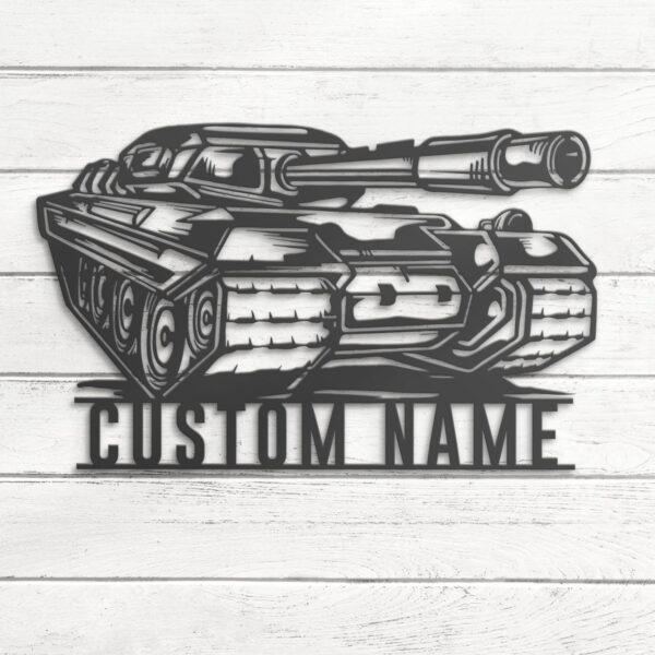 Custom-Soldier-Military-Tank-Metal-Wall-Art-LED_7