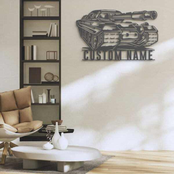 Custom-Soldier-Military-Tank-Metal-Wall-Art-LED_8