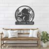 Custom-Squirrel-Metal-Wall-Art-LED-Light-2