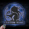 Custom-Squirrel-Metal-Wall-Art-LED-Light-6