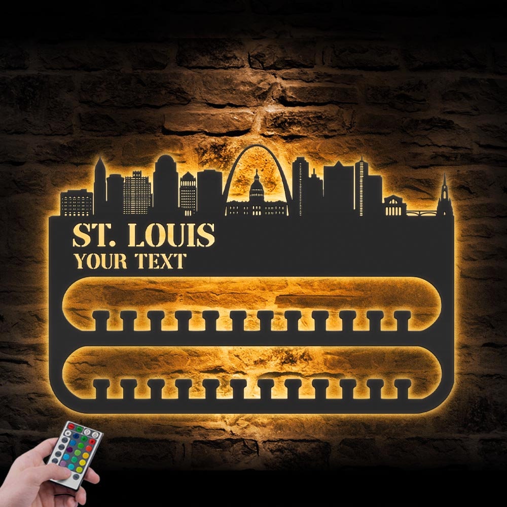 Custom-St.-Louis-Skyline-Sport-Medal-Hanger-With-Led-Light_7