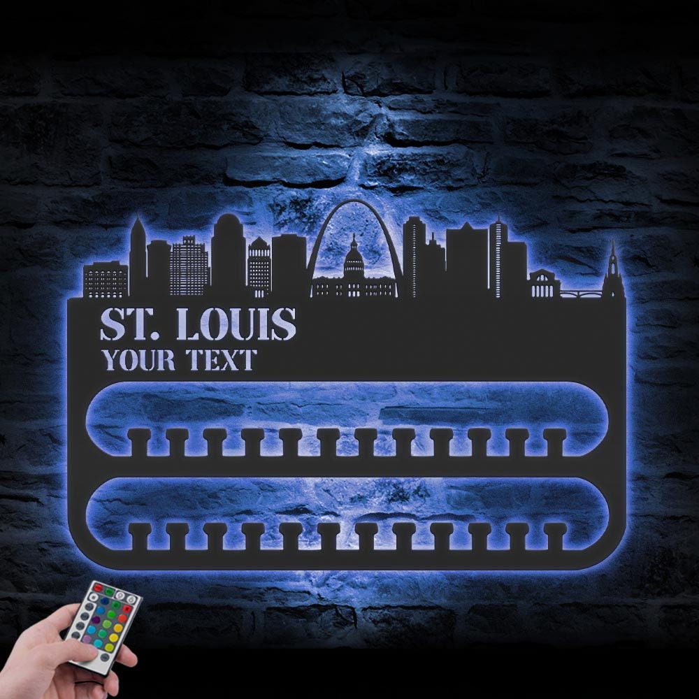 Custom-St.-Louis-Skyline-Sport-Medal-Hanger-With-Led-Light_8