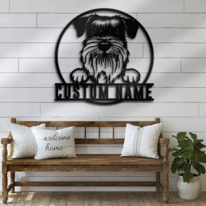 Custom-Standard-Schnauzer-Metal-Wall-Art-LED-Light_2