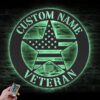 Custom-Star-US-Flag-Soldier-Military-Metal-Wall-Art-LED-Light-3