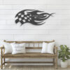 Custom-Start-Finish-Racing-Flag-Metal-Wall-Art-LED-Light-5