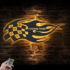 Custom-Start-Finish-Racing-Flag-Metal-Wall-Art-LED-Light-7