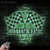 Custom-Start-Finish-Racing-Flag-Metal-Wall-Art-LED-Light-8-2