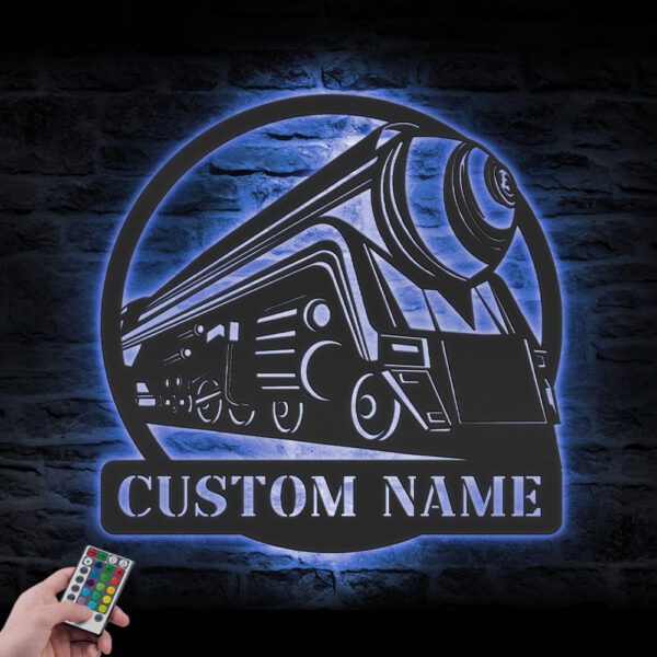 Custom-Steam-Engine-Train-Locomotive-Metal-Wall-Art-LED-Light_4