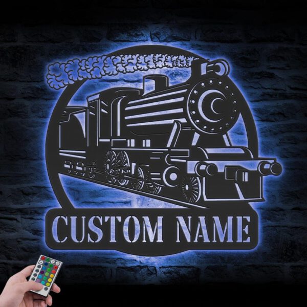 Custom-Steam-Engine-Train-Locomotive-Metal-Wall-Art-LED_7