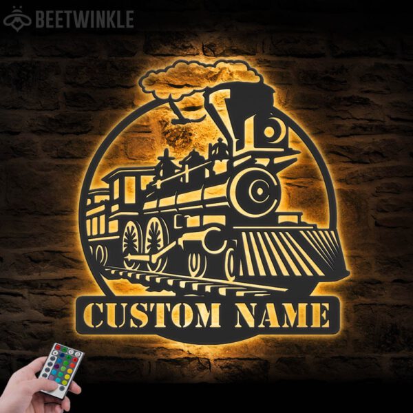 Custom-Steam-Engine-Train-Locomotive-Metal-Wall-Art-with-LED-Light-2-1