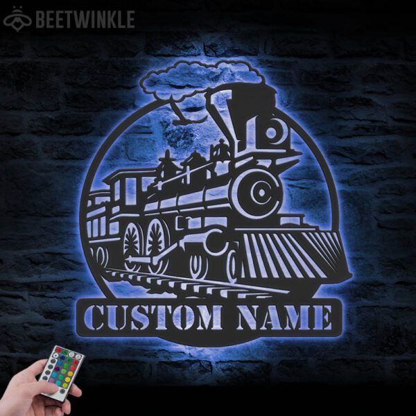 Custom-Steam-Engine-Train-Locomotive-Metal-Wall-Art-with-LED-Light-5-1