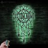 Custom-Sunflower-Dream-Catcher-Metal-Wall-Art-LED-Light