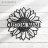 Custom-Sunflower-Monogram-Metal-Wall-Art-LED-Light-8-1