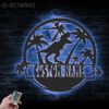 Custom-T-Rex-Tyrannosaurus-Dinosaur-Metal-Wall-Art-LED-Light-5-2