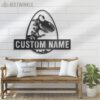 Custom-T-Rex-Tyrannosaurus-Dinosaur-Metal-Wall-Art-LED-Light-7