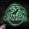 Custom-T-Rex-Tyrannosaurus-Dinosaur-Metal-Wall-Art-LED-Light-7-2