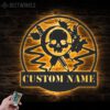 Custom-Tattoo-Artist-Metal-Wall-Art-LED-Light-1