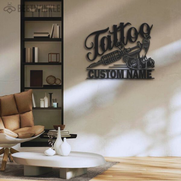 Custom-Tattoo-Artist-Metal-Wall-Art-LED-Light-3-3