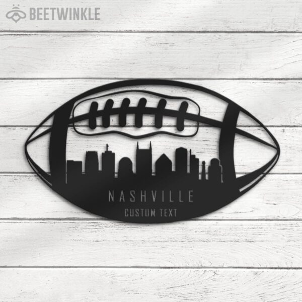 Custom-Tennessee-Skyline-American-Football-Metal-Wall-Art-LED-Light-5