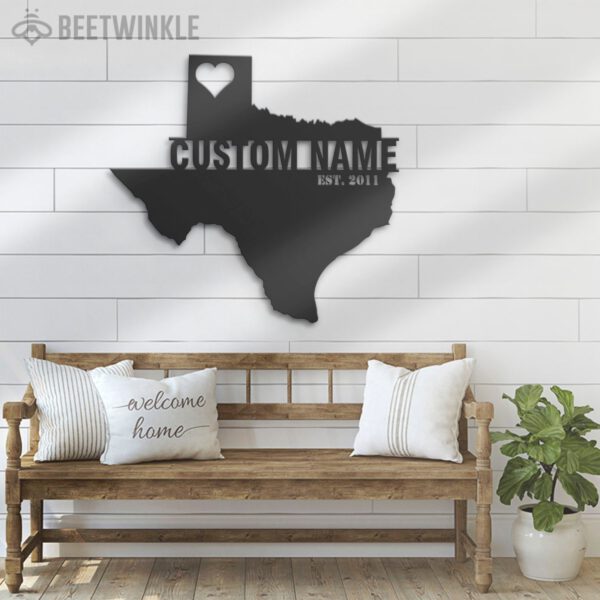 Custom-Texas-Map-Metal-Wall-Art-LED-Light-6