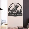 Custom-Thorny-Devil-Lizard-Metal-Wall-Art-LED-Light-6