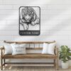 Custom-Tiger-Metal-Wall-Art-LED-Light-2