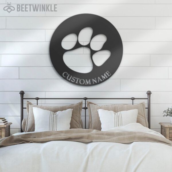 Custom-Tiger-Paw-Metal-Wall-Art-LED-Light-4-1