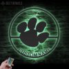 Custom-Tiger-Paw-Metal-Wall-Art-LED-Light-4