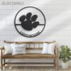 Custom-Tiger-Paw-Metal-Wall-Art-LED-Light-5