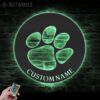 Custom-Tiger-Paw-Metal-Wall-Art-LED-Light-8-1