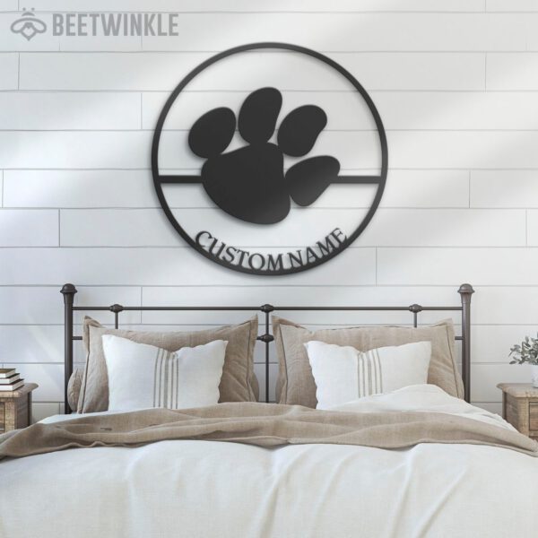 Custom-Tiger-Paw-Metal-Wall-Art-LED-Light-8