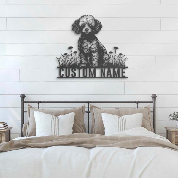 Custom-Toy-Poodle-Metal-Wall-Art-LED-Light_6