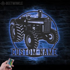 Custom-Tractor-Driver-Metal-Wall-Art-With-LED-Light_1