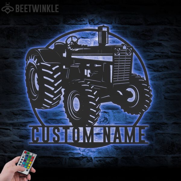 Custom-Tractor-Driver-Metal-Wall-Art-With-LED-Light_1