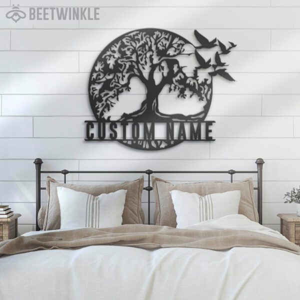 Custom-Tree-Of-Life-Flying-Bird-Metal-Wall-Art-with-LED-Light-8