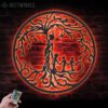 Custom-Tree-Of-Life-Mother-With-Child-Metal-Wall-Art-with-LED-Light-4