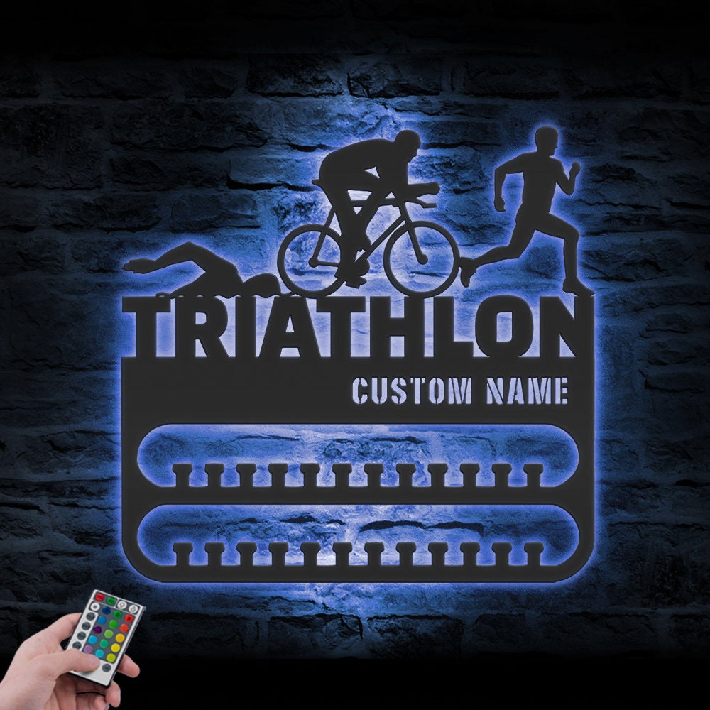 Custom-Triathlon-Medal-Hanger-With-Led-Light_2