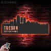 Custom-Tucson-Skyline-Metal-Wall-Art-LED-Light-7