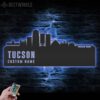 Custom-Tucson-Skyline-Metal-Wall-Art-LED-Light-8