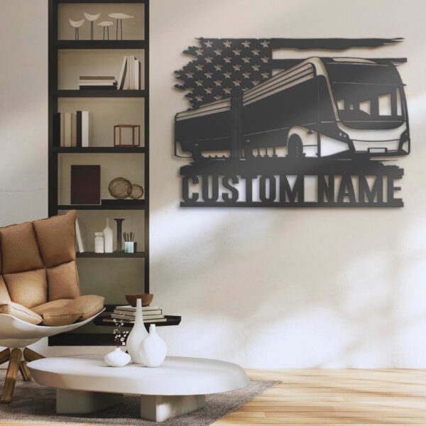 Custom-US-Airport-Bus-Driver-Metal-Wall-Art-LED-Light_8