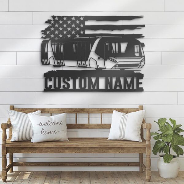 Custom-US-Airport-Bus-Driver-Metal-Wall-Art-LED_8